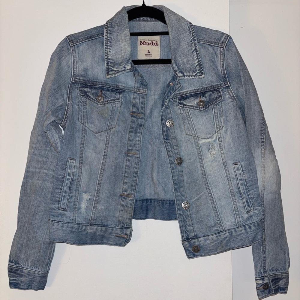 Mudd Light Blue Jean Jacket